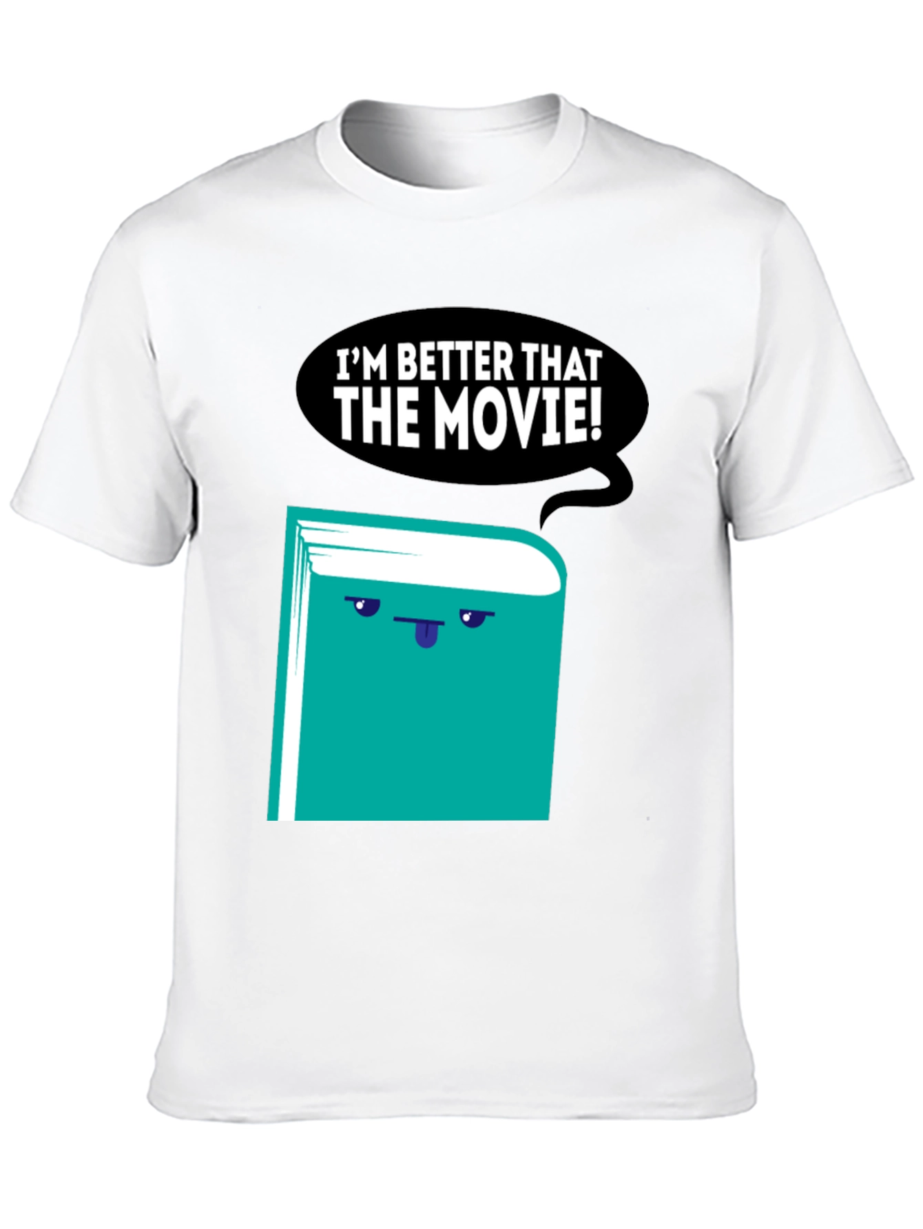 Book vs Movie T-Shirt - Funny Reader Graphic Tee