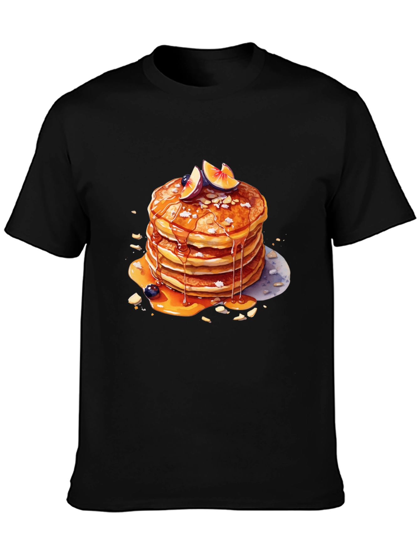 Pancake Stack Graphic Tee - Delicious Style