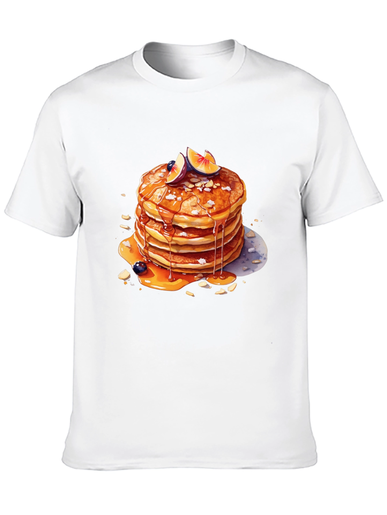 Pancake Stack Graphic Tee - Delicious Style