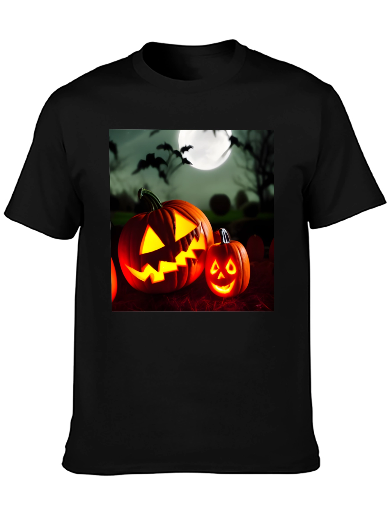 Halloween Pumpkin T-Shirt - Spooky Season Tee