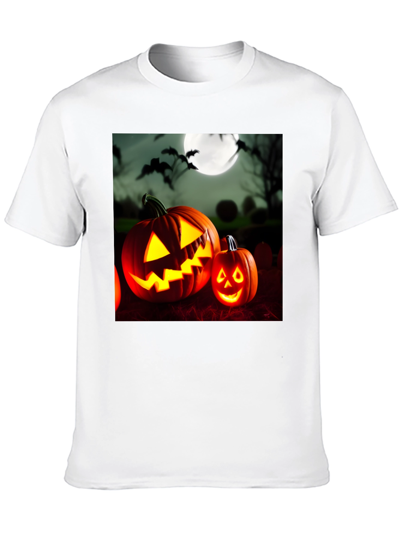 Halloween Pumpkin T-Shirt - Spooky Season Tee