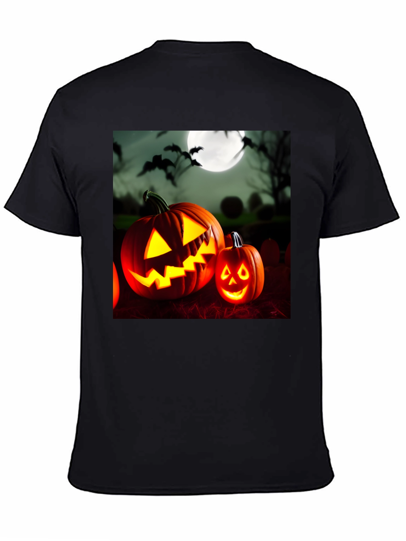 Halloween Pumpkin T-Shirt - Spooky Season Tee