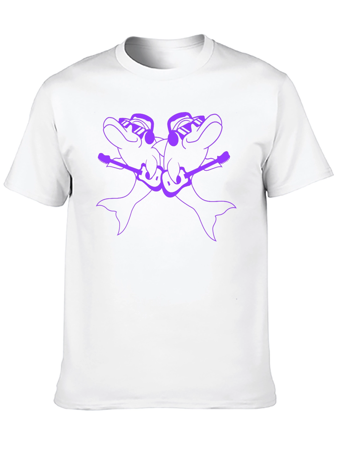 Dolphin Guitar Graphic Tee