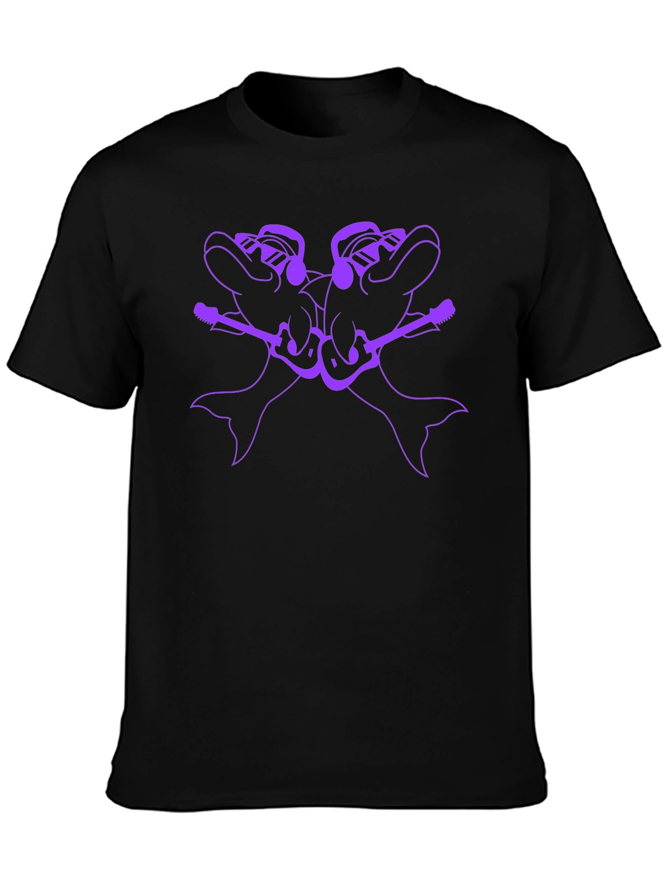 Dolphin Guitar Graphic Tee