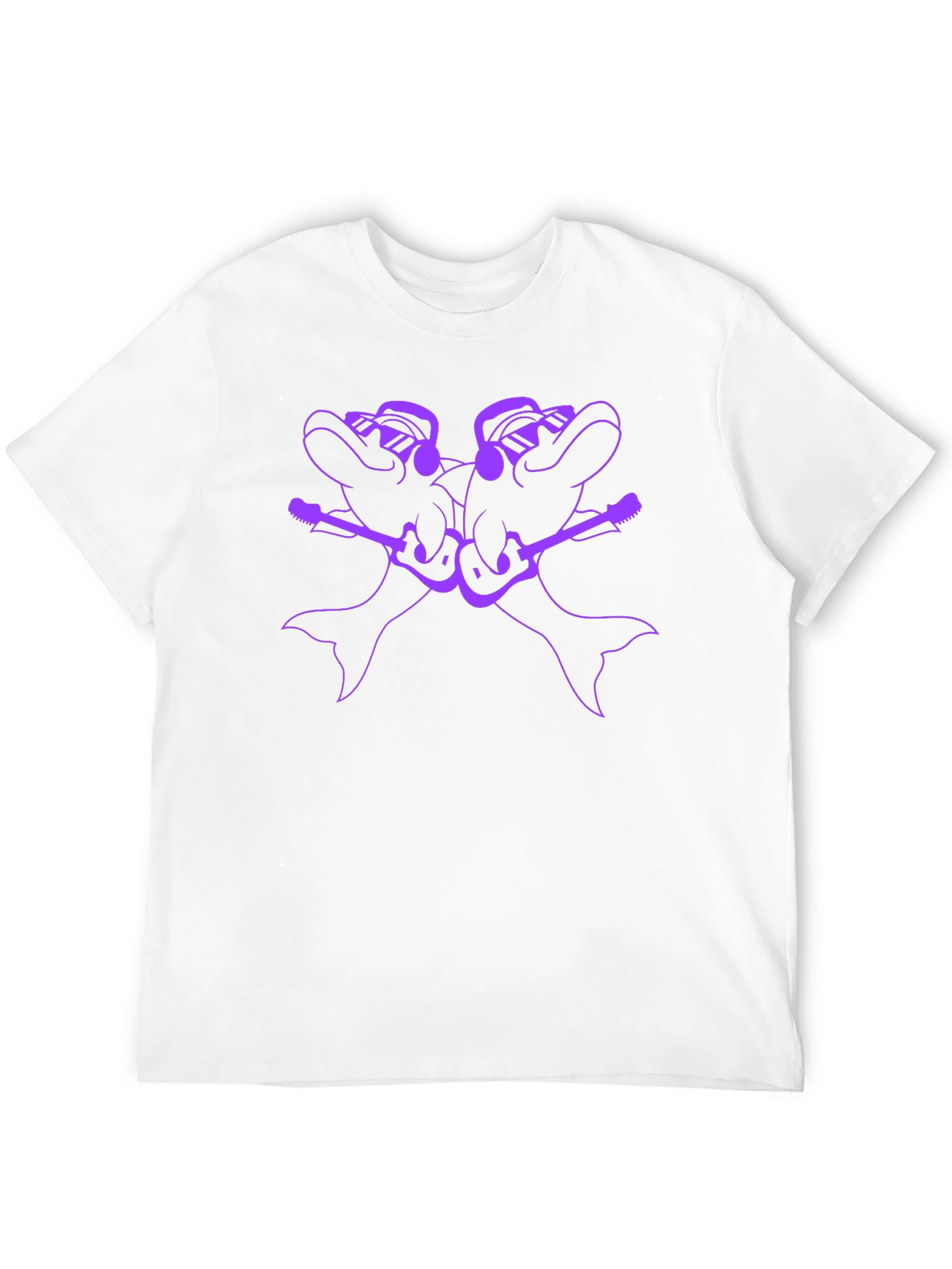 Dolphin Guitar Graphic Tee