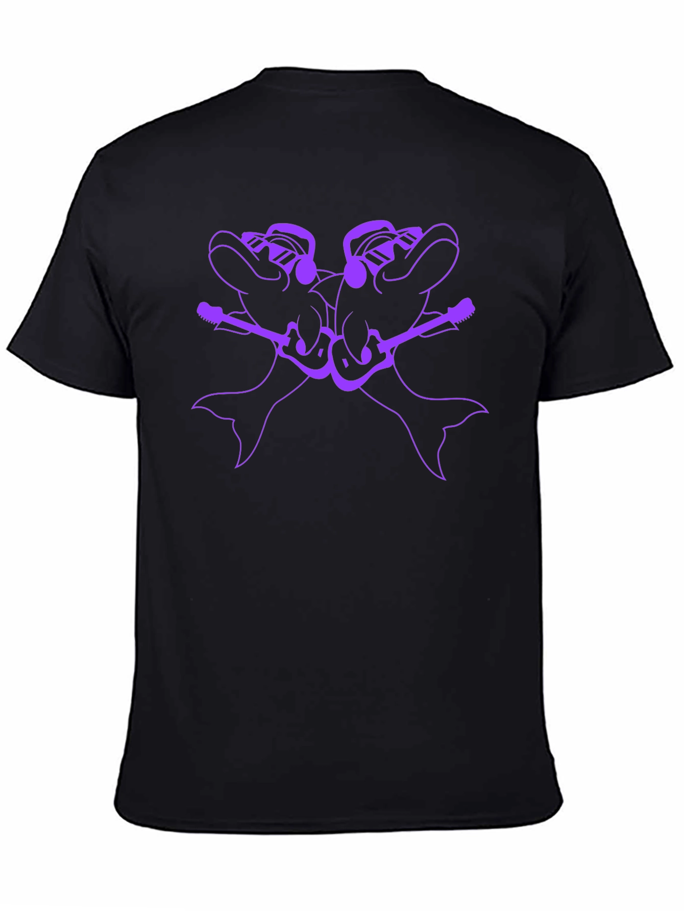 Dolphin Guitar Graphic Tee