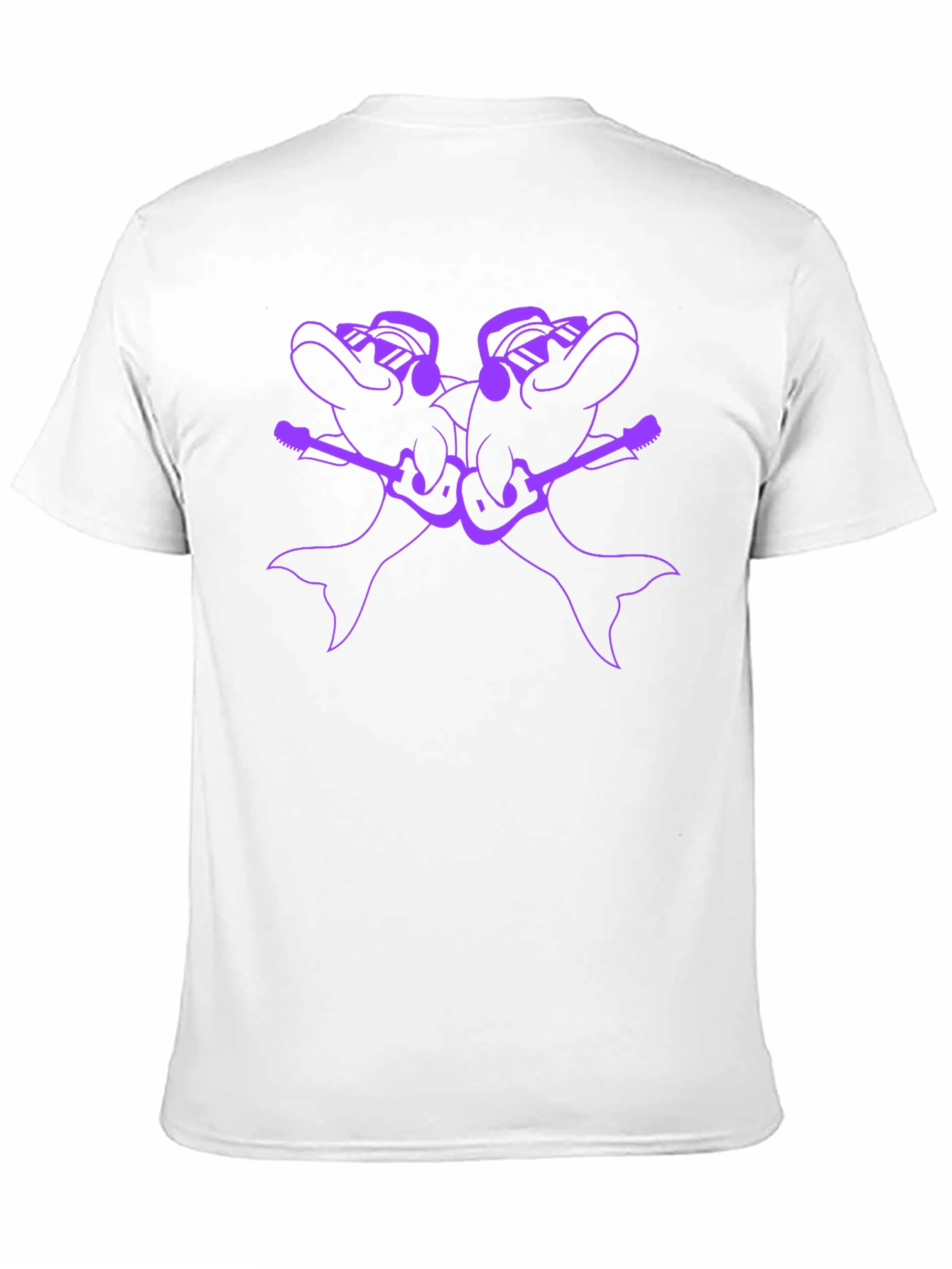 Dolphin Guitar Graphic Tee