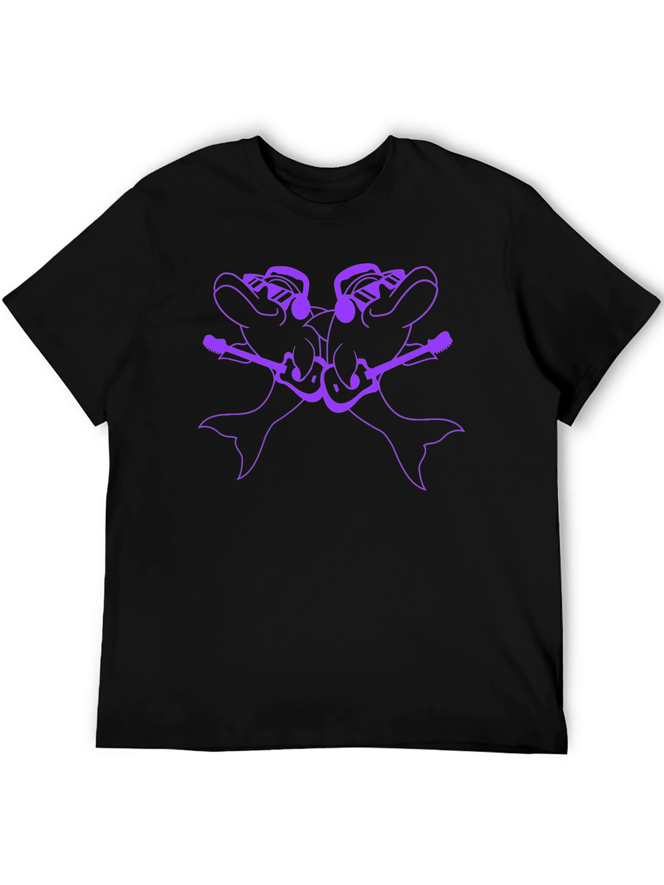 Dolphin Guitar Graphic Tee