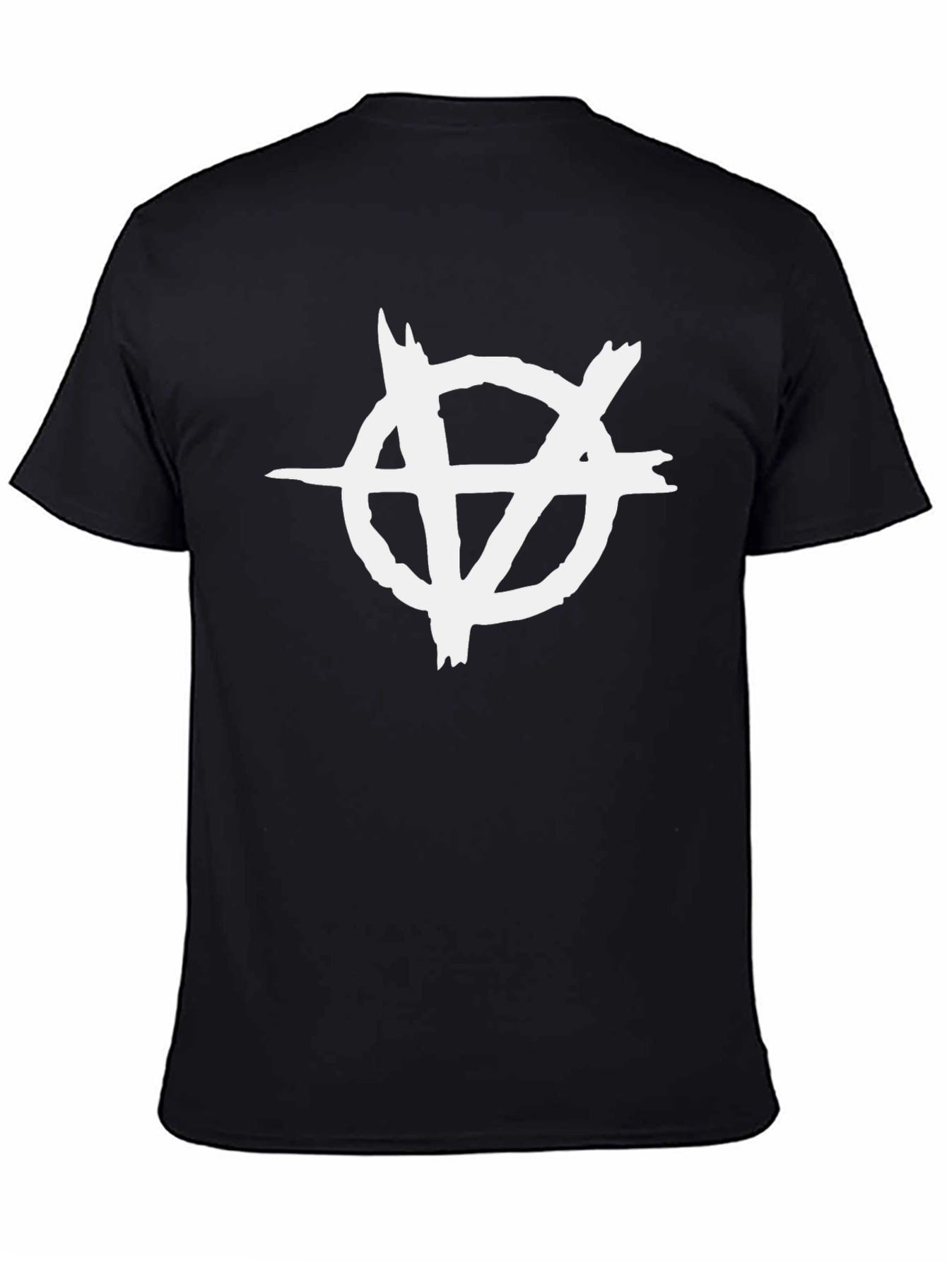Anarchy Symbol T-Shirt - Black Graphic Tee