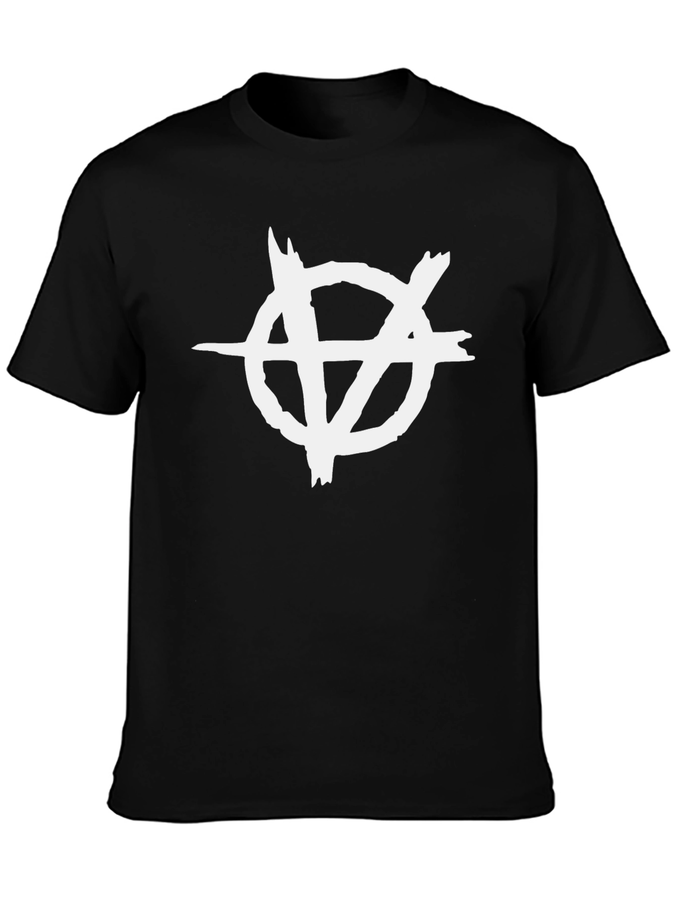 Anarchy Symbol T-Shirt - Black Graphic Tee