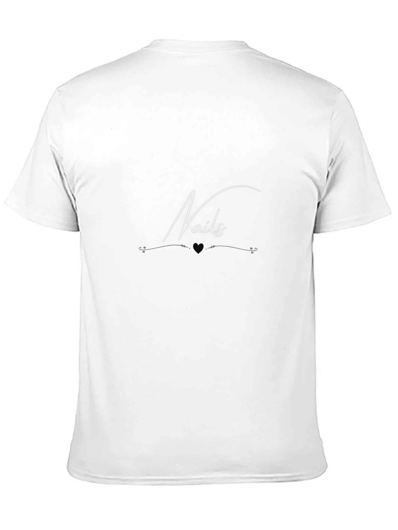 Stylish Black Nails Graphic Tee