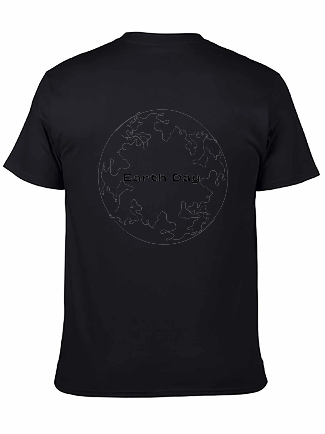 Earth Day Black T-Shirt