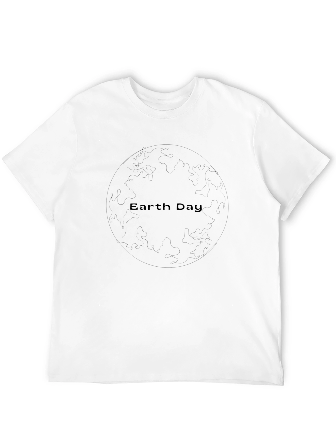 Earth Day Black T-Shirt
