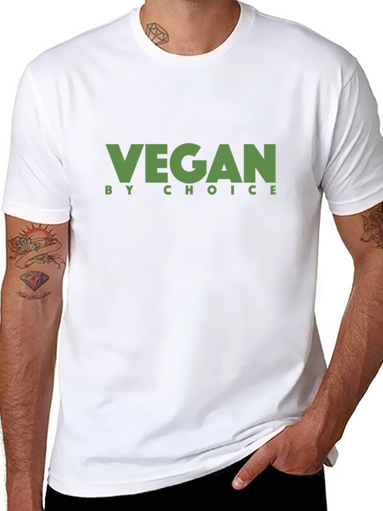 Vegan by Choice Black T-Shirt