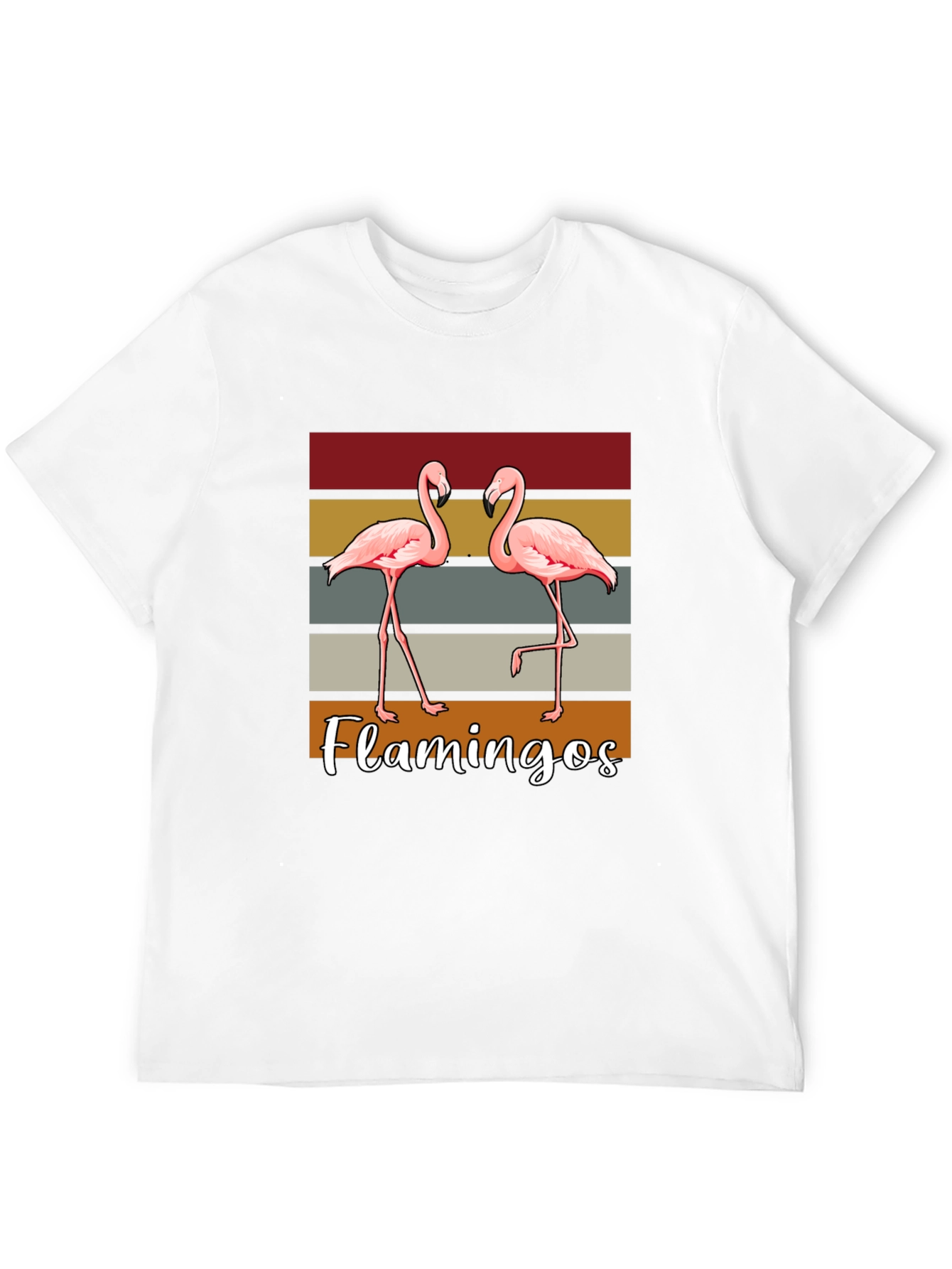 Retro Flamingo T-Shirt - Stylish Casual Wear