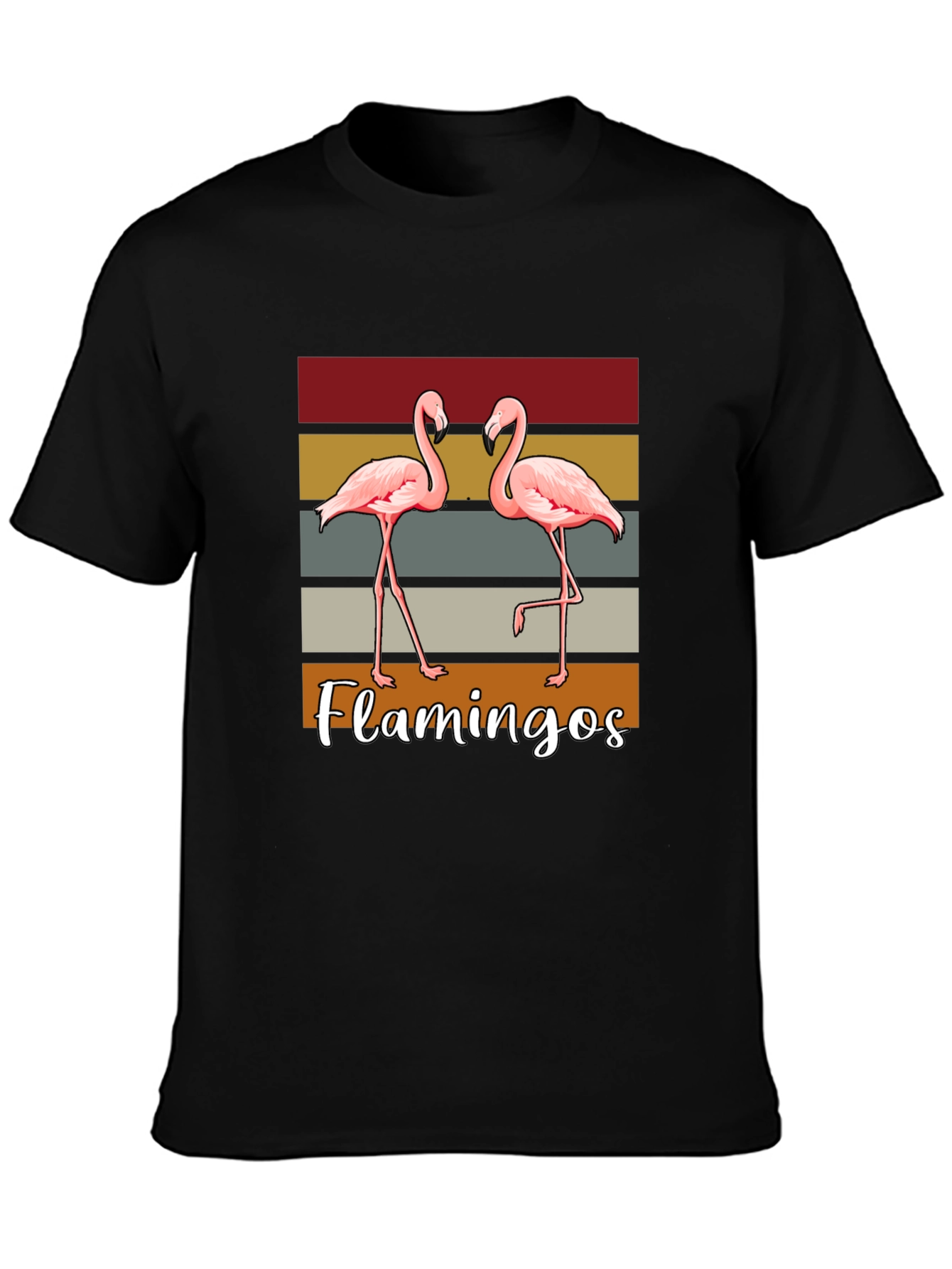 Retro Flamingo T-Shirt - Stylish Casual Wear
