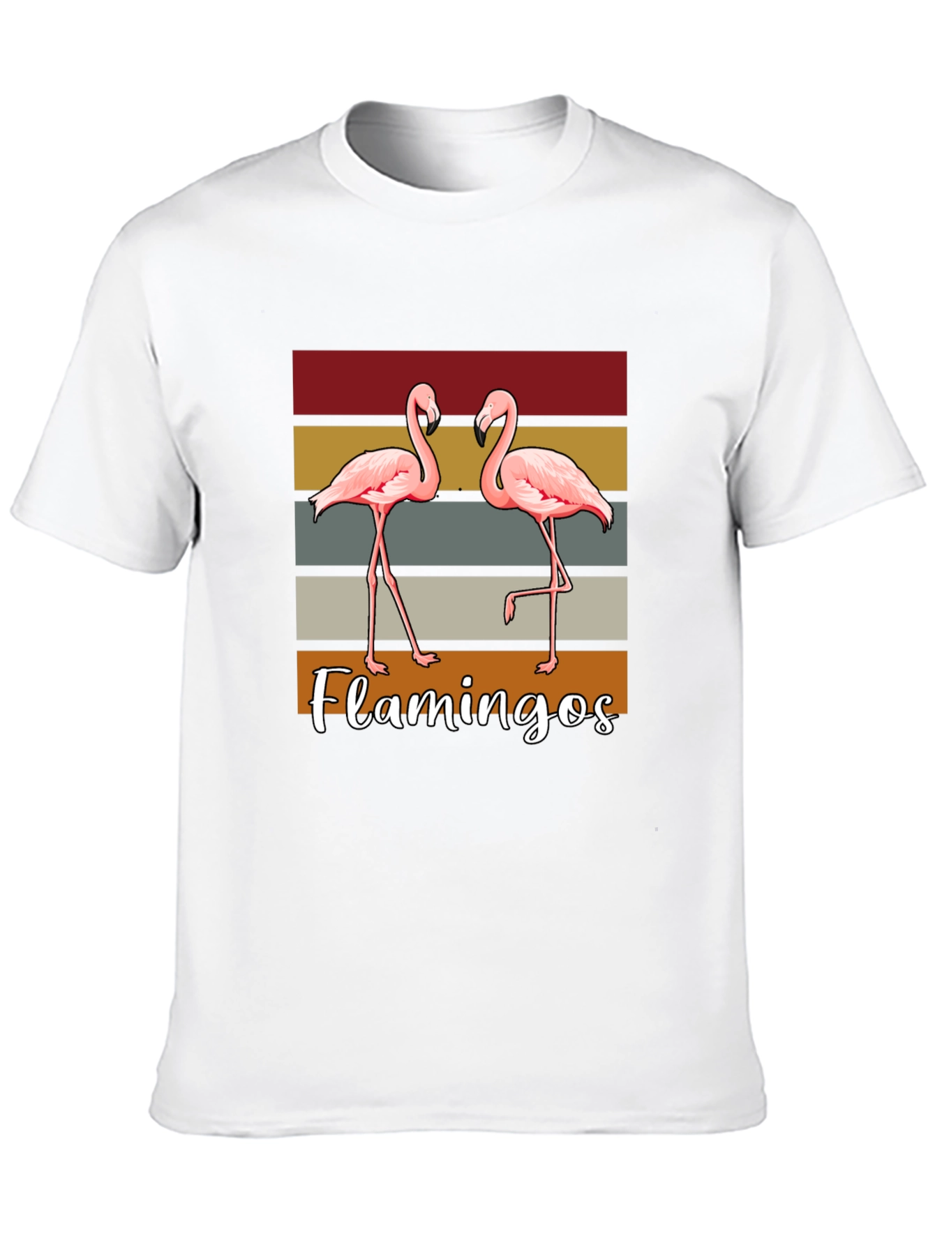 Retro Flamingo T-Shirt - Stylish Casual Wear