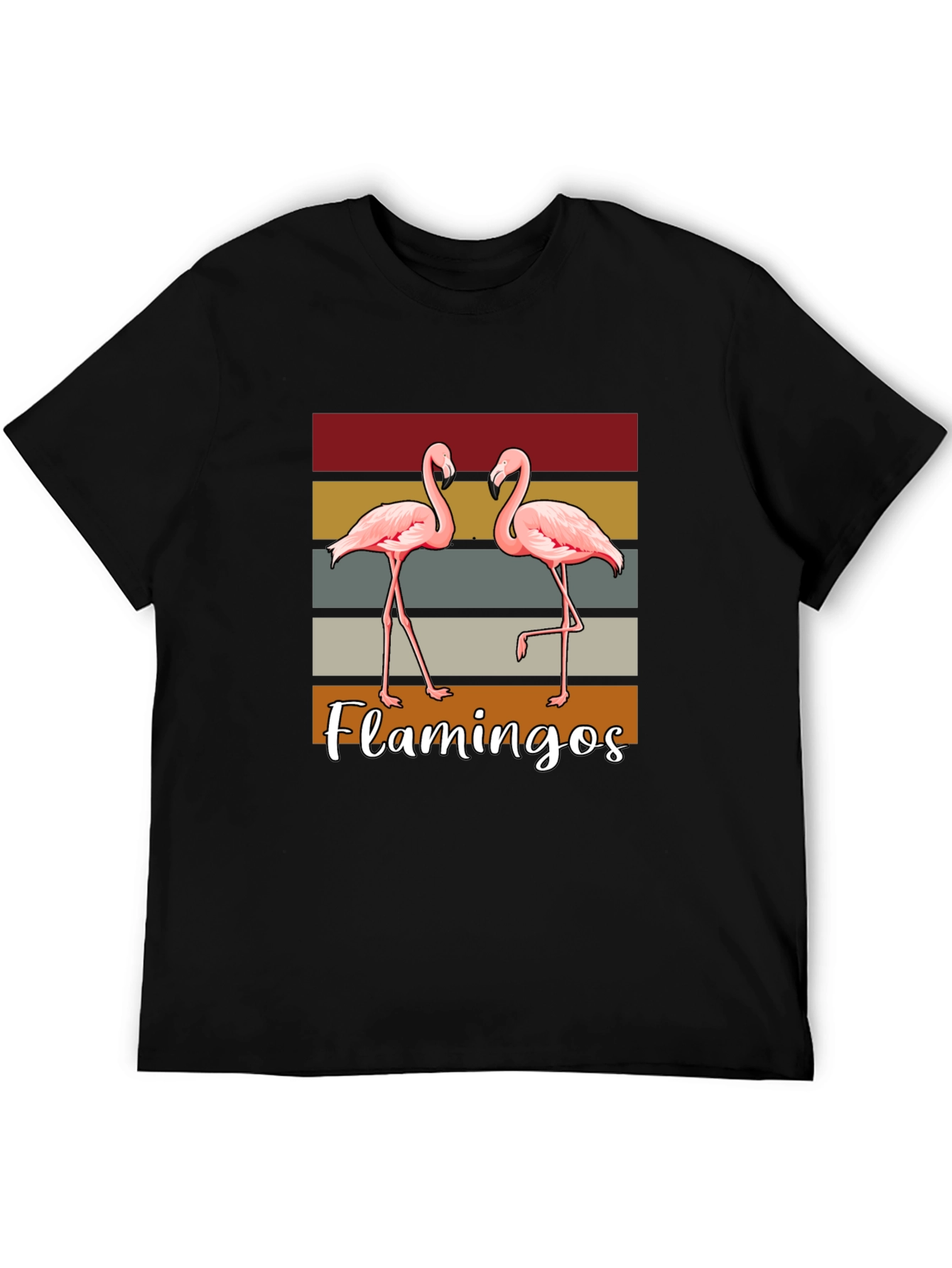 Retro Flamingo T-Shirt - Stylish Casual Wear