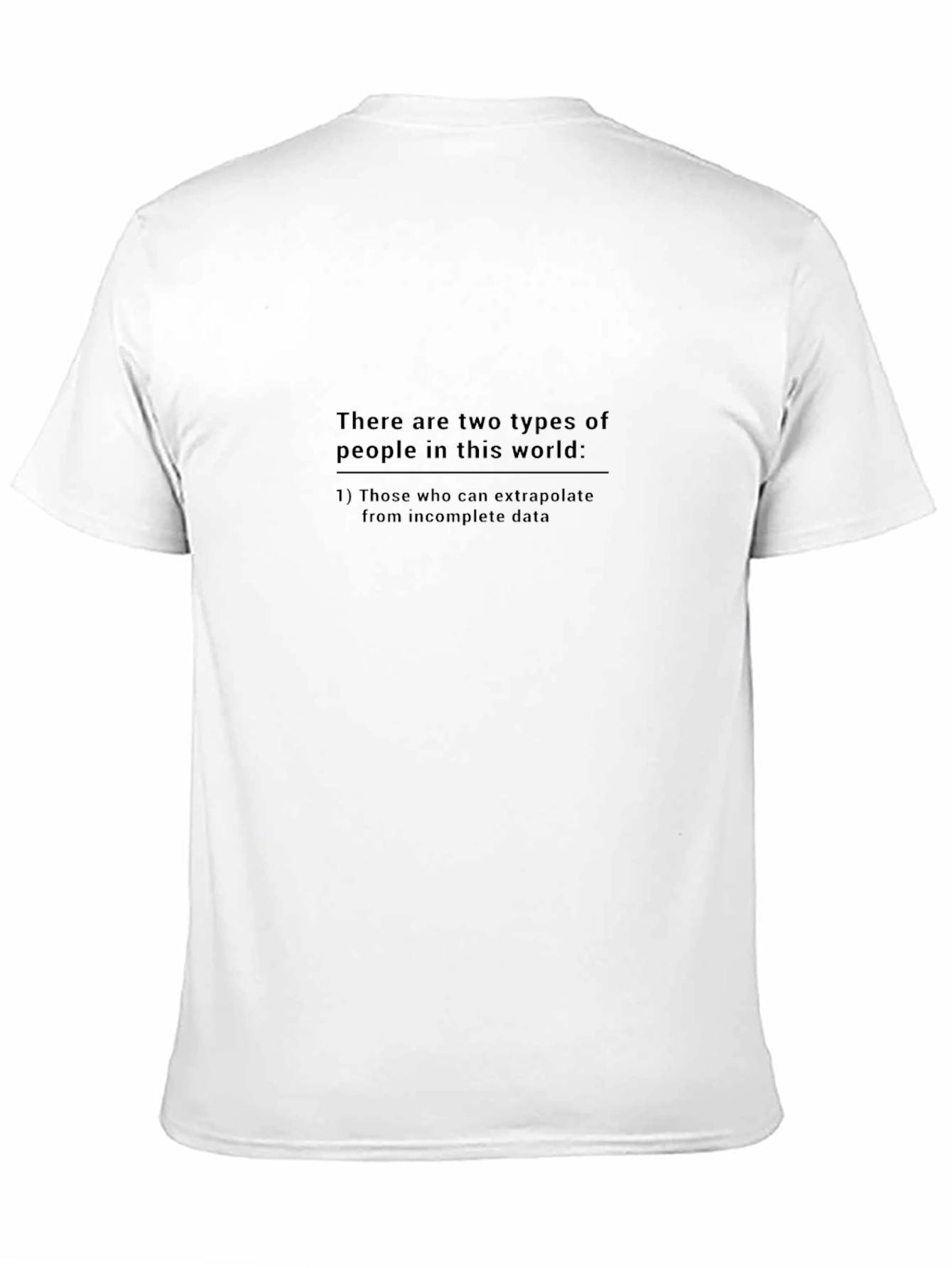 Extrapolate Data T-Shirt - Funny Data Science Tee
