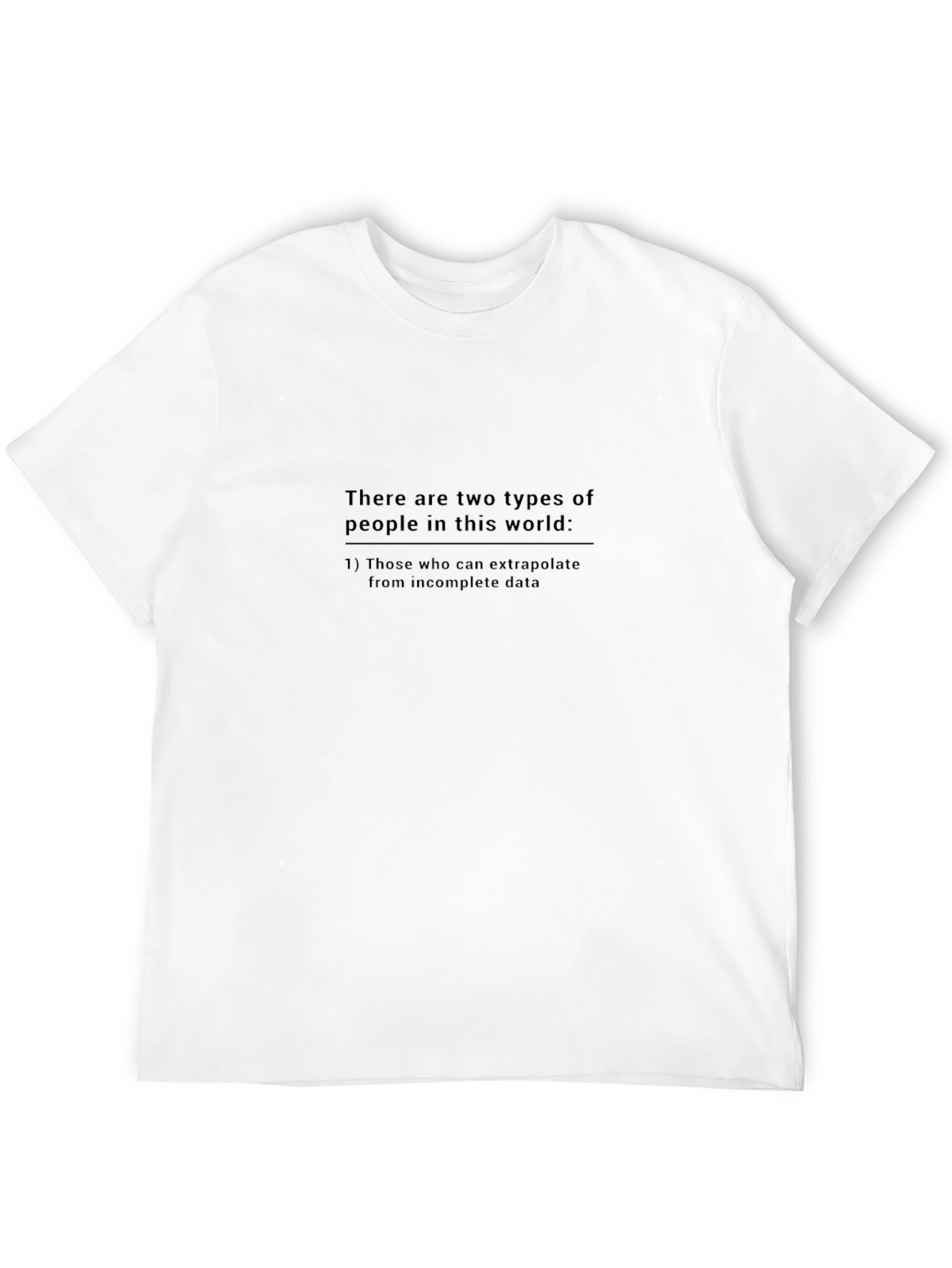 Extrapolate Data T-Shirt - Funny Data Science Tee