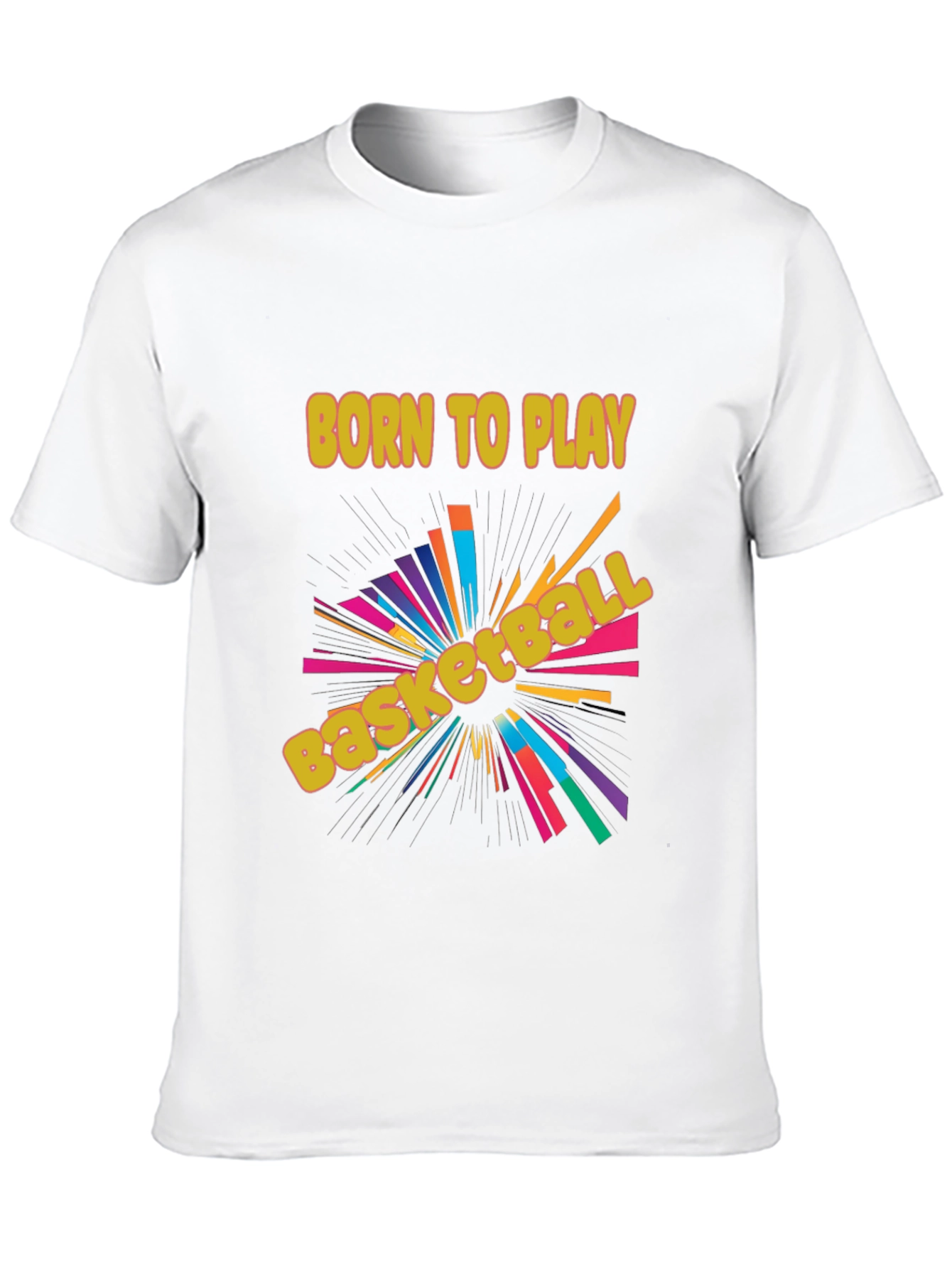 Born to Play Basketball Graphic Tee