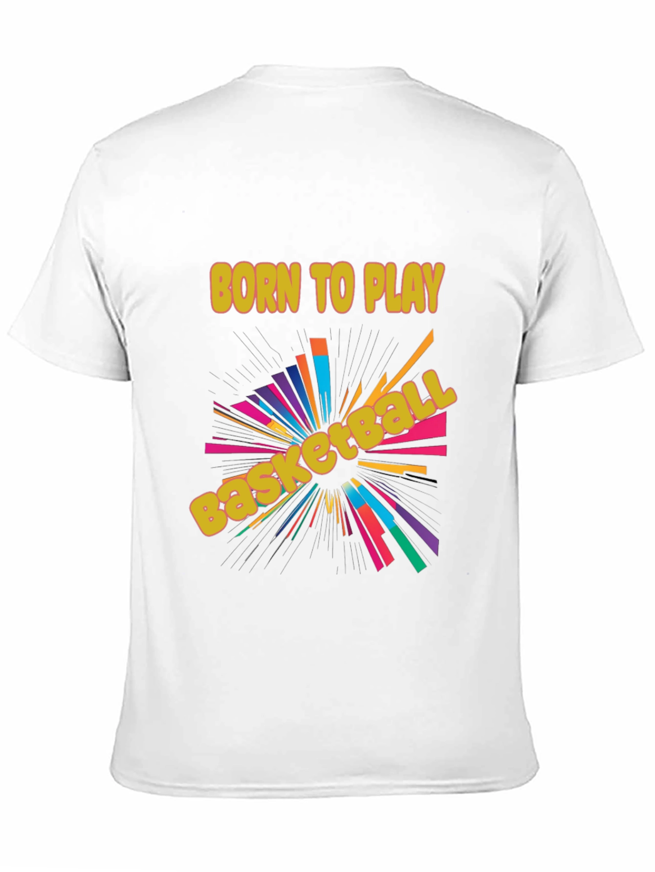 Born to Play Basketball Graphic Tee