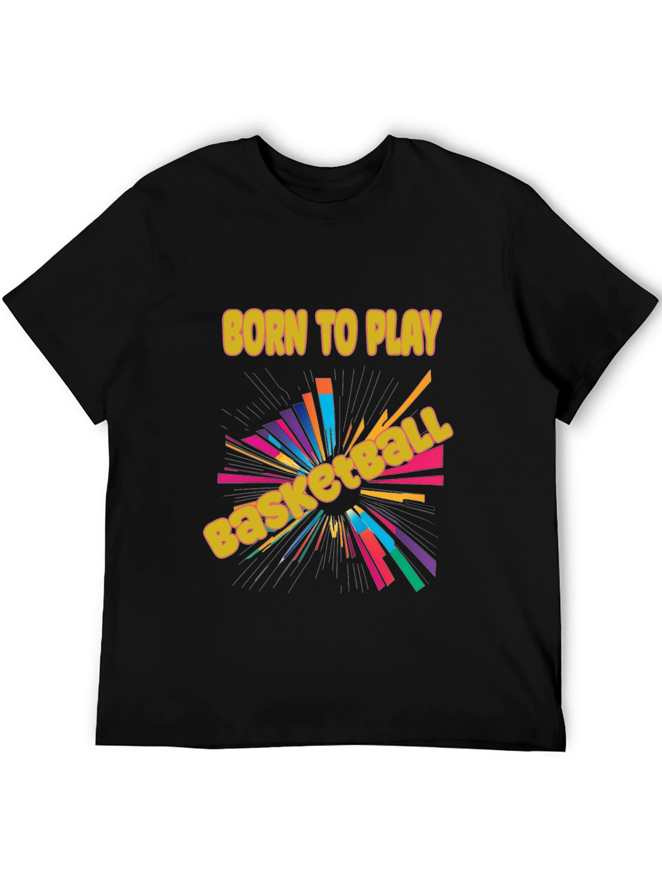 Born to Play Basketball Graphic Tee