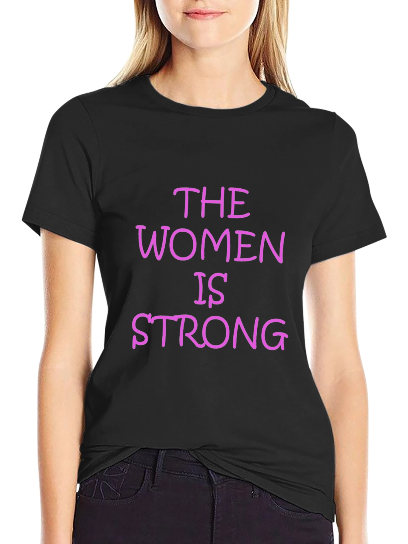 Feminist Slogan T-Shirt - Women are Strong