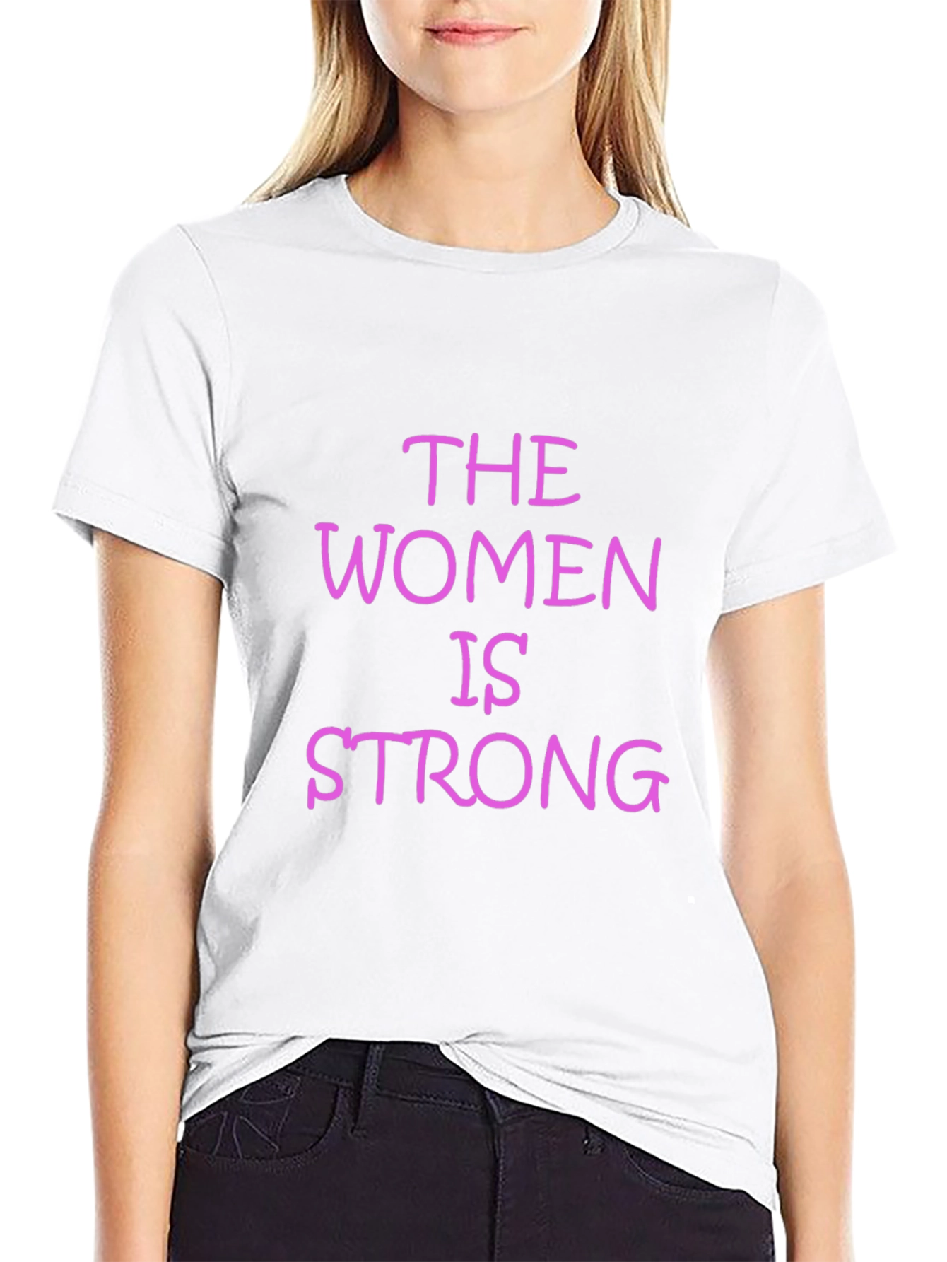Feminist Slogan T-Shirt - Women are Strong