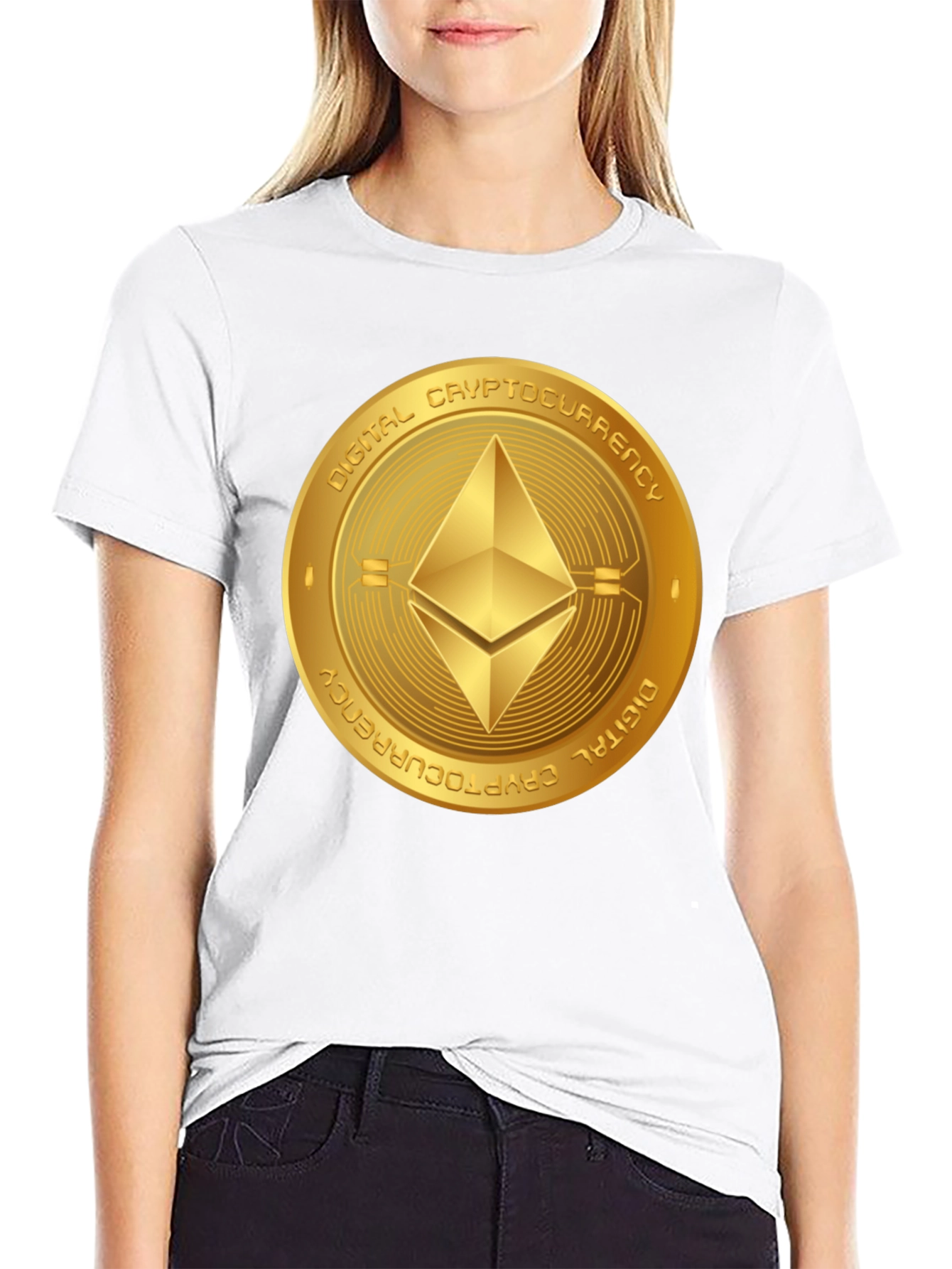 Ethereum Digital Cryptocurrency T-Shirt