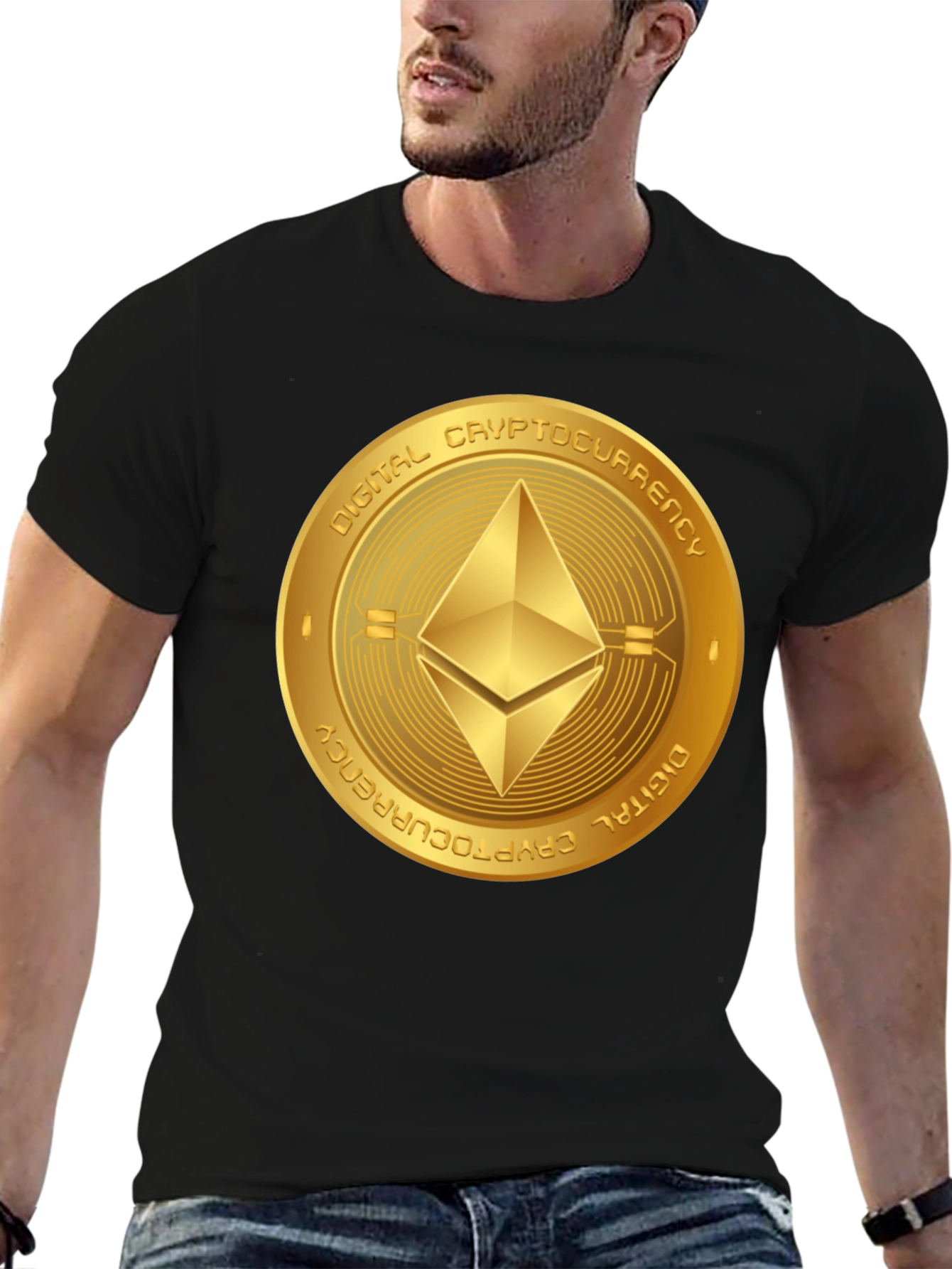 Ethereum Digital Cryptocurrency T-Shirt