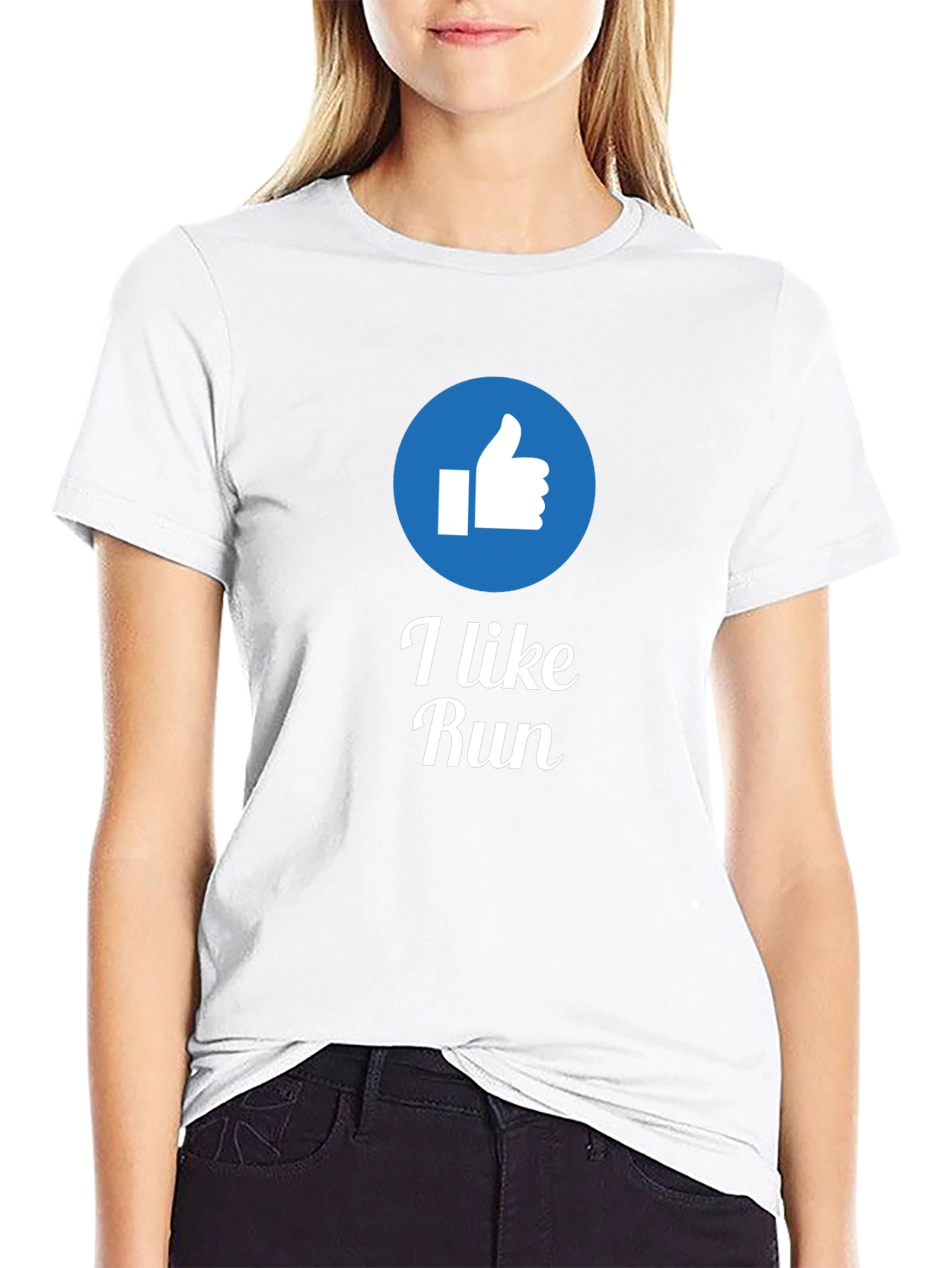 I Like Run Graphic Tee - Casual Comfort