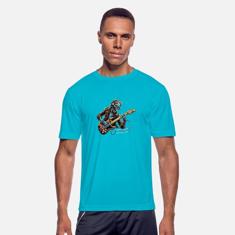 Zombie Rock Star Music Lover Undead Guitarist