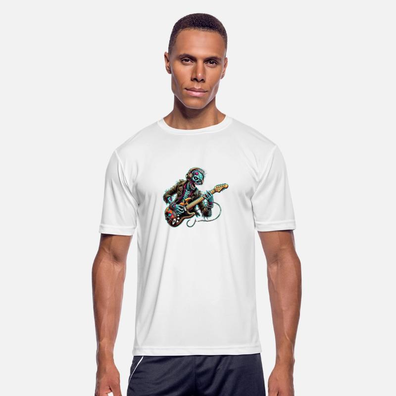 Zombie Rock Star Music Lover Undead Guitarist