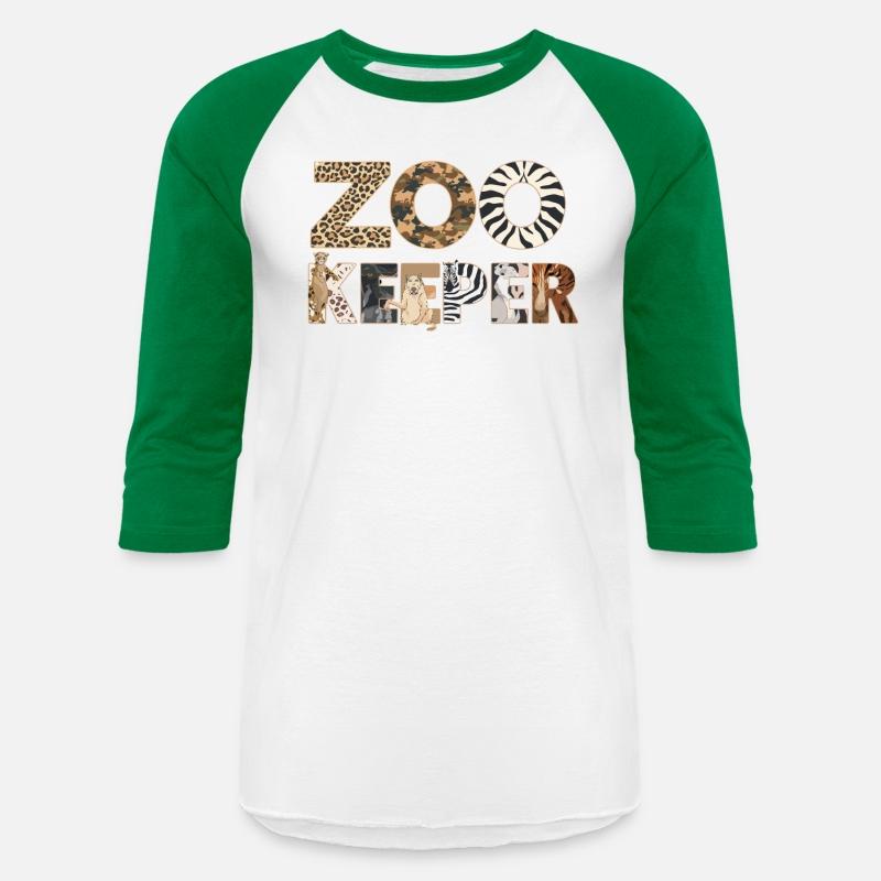 Zookeeper Animal Print Letters Jungle Wildlife