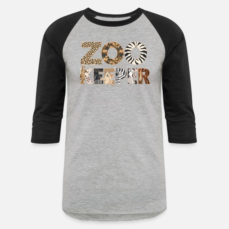 Zookeeper Animal Print Letters Jungle Wildlife