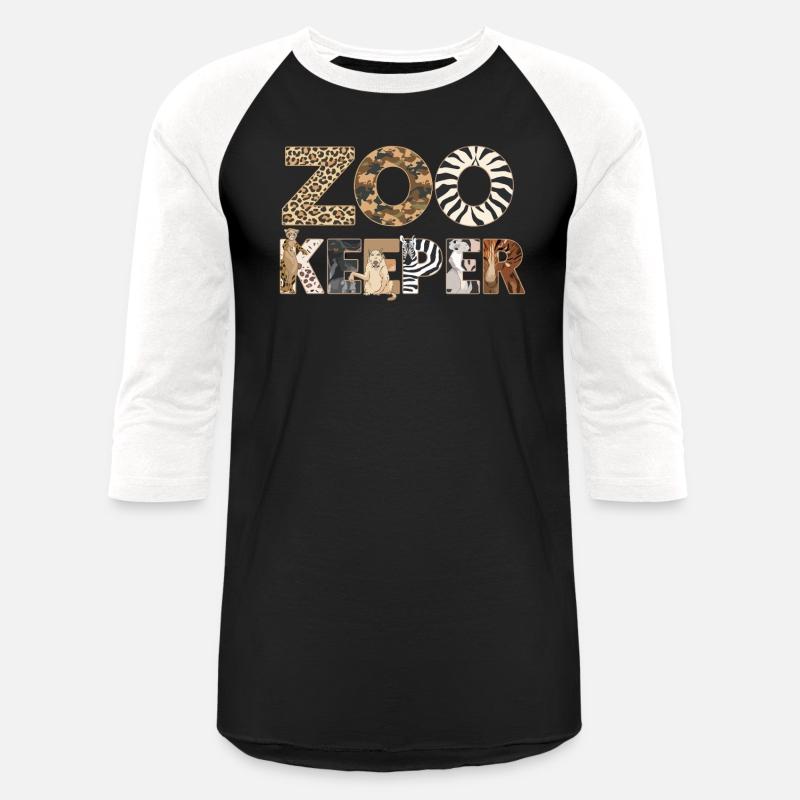 Zookeeper Animal Print Letters Jungle Wildlife