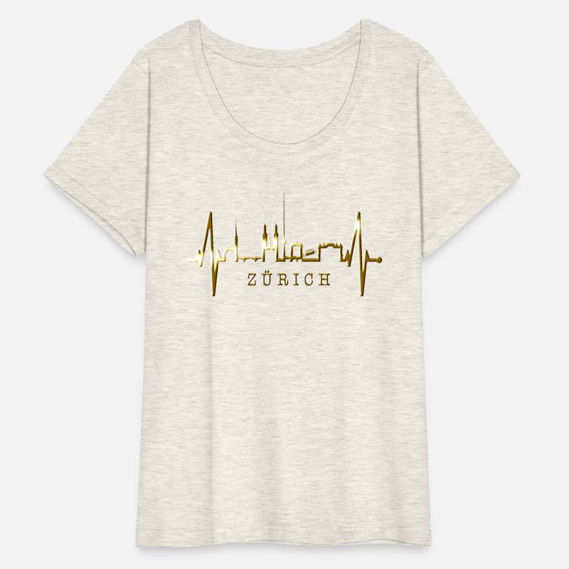 Zürich Skyline Heartbeat Switzerland I Love Zurich