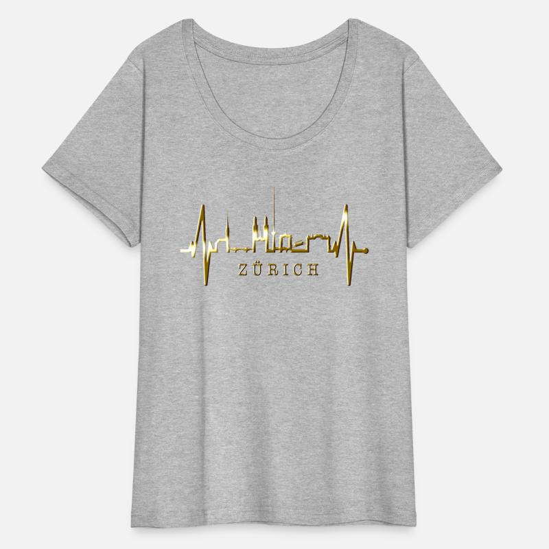 Zürich Skyline Heartbeat Switzerland I Love Zurich