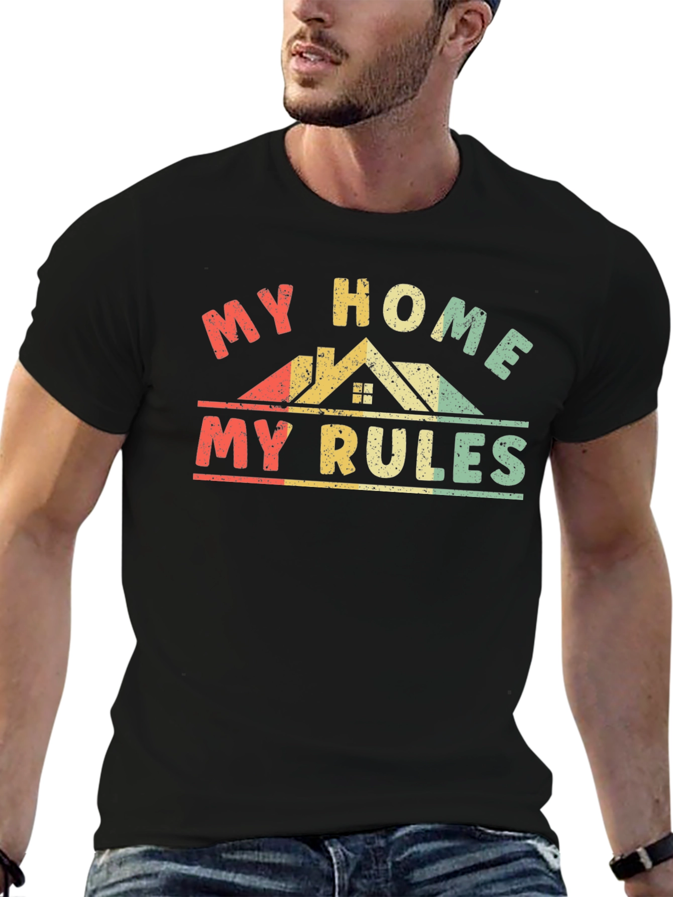 My Home My Rules Graphic Tee