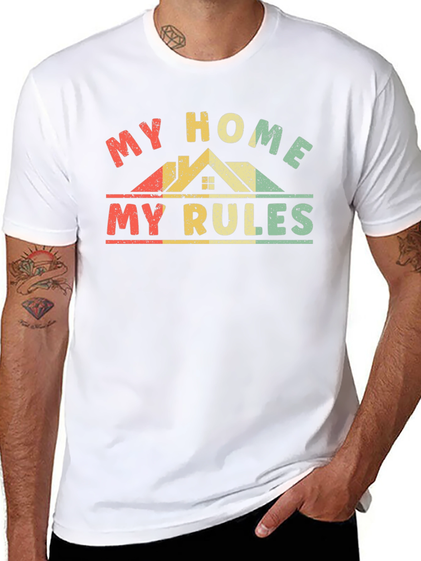 My Home My Rules Graphic Tee