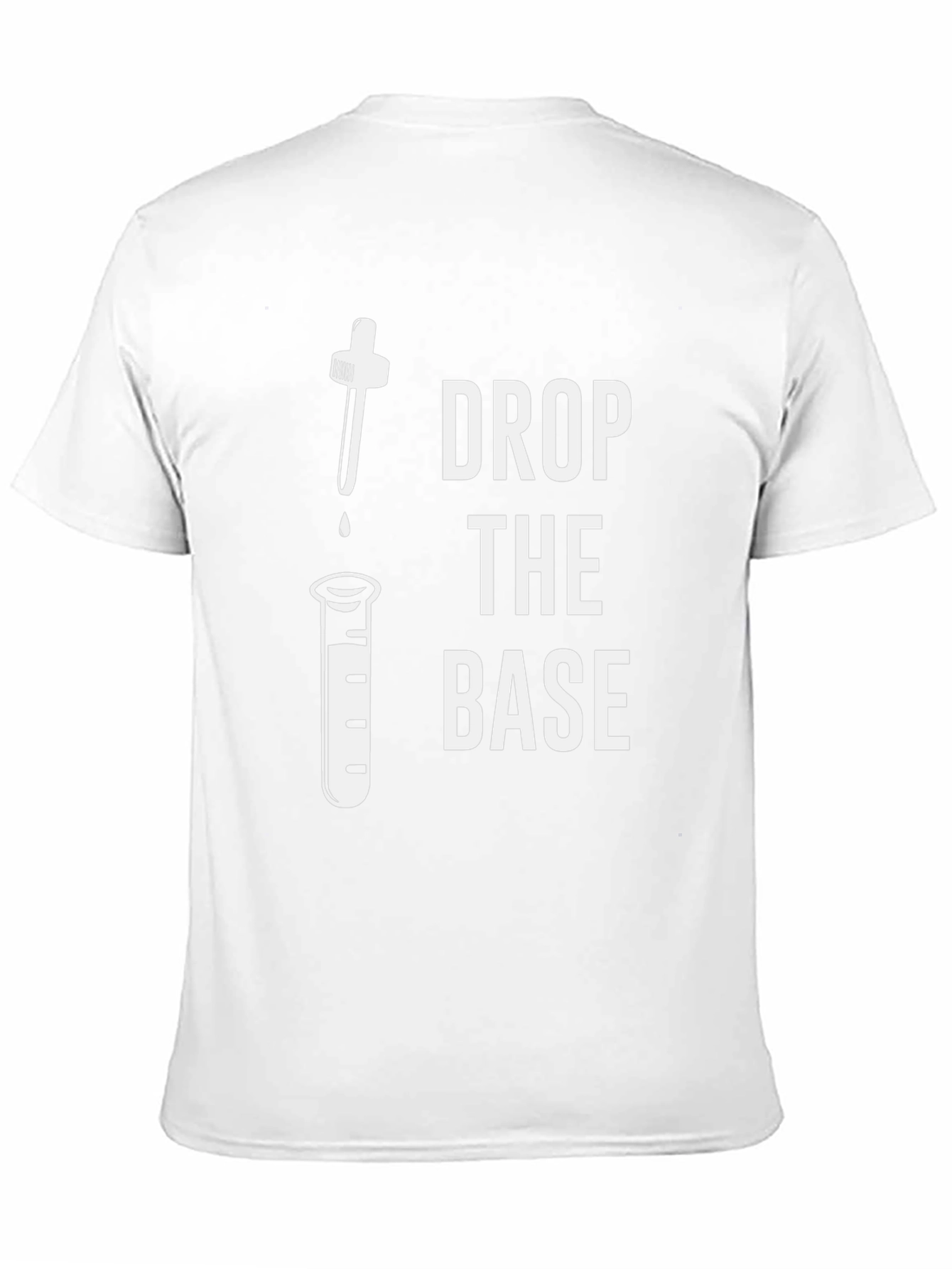 Drop the Base Science Humor Black T-Shirt