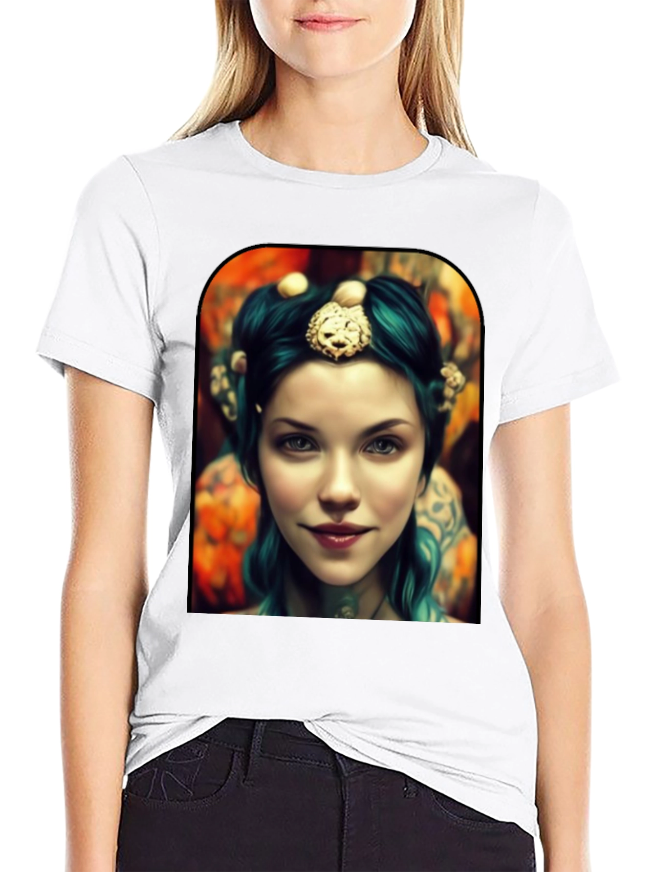 Mystic Woman Graphic Tee - Unique Design