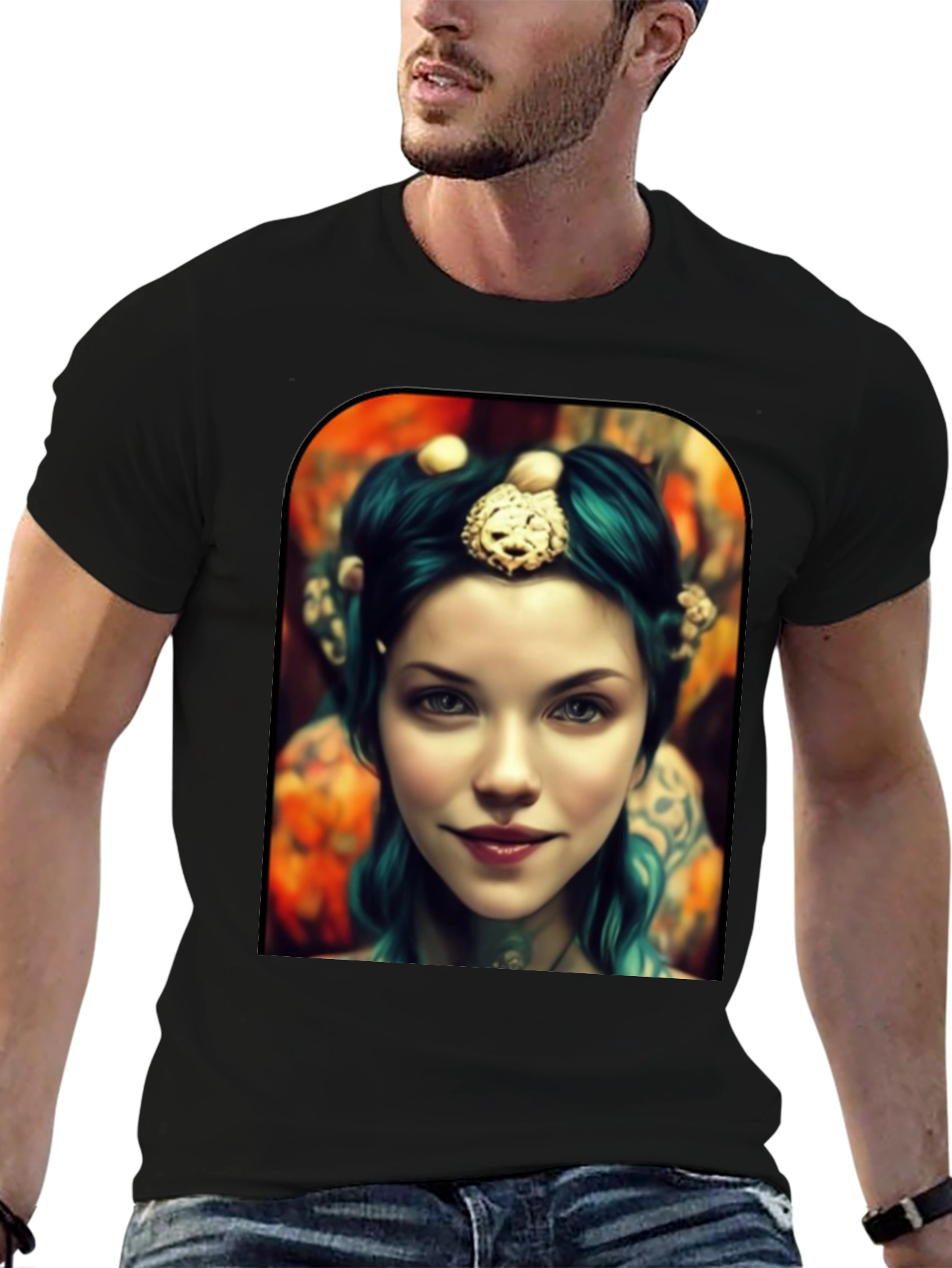 Mystic Woman Graphic Tee - Unique Design