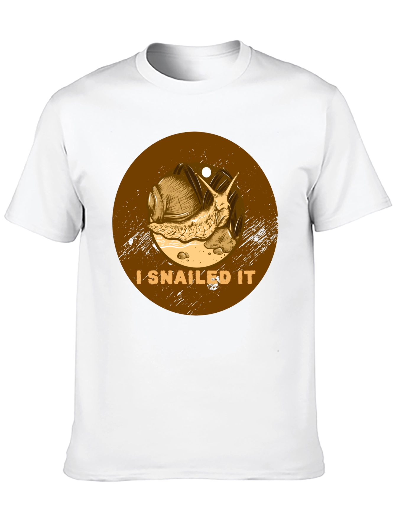 I Snailed It Graphic Tee - Funny Snail T-Shirt