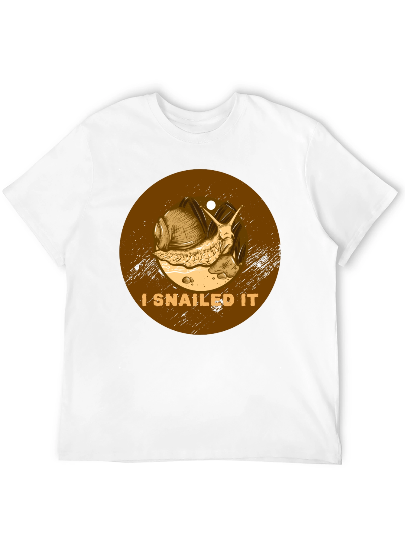 I Snailed It Graphic Tee - Funny Snail T-Shirt