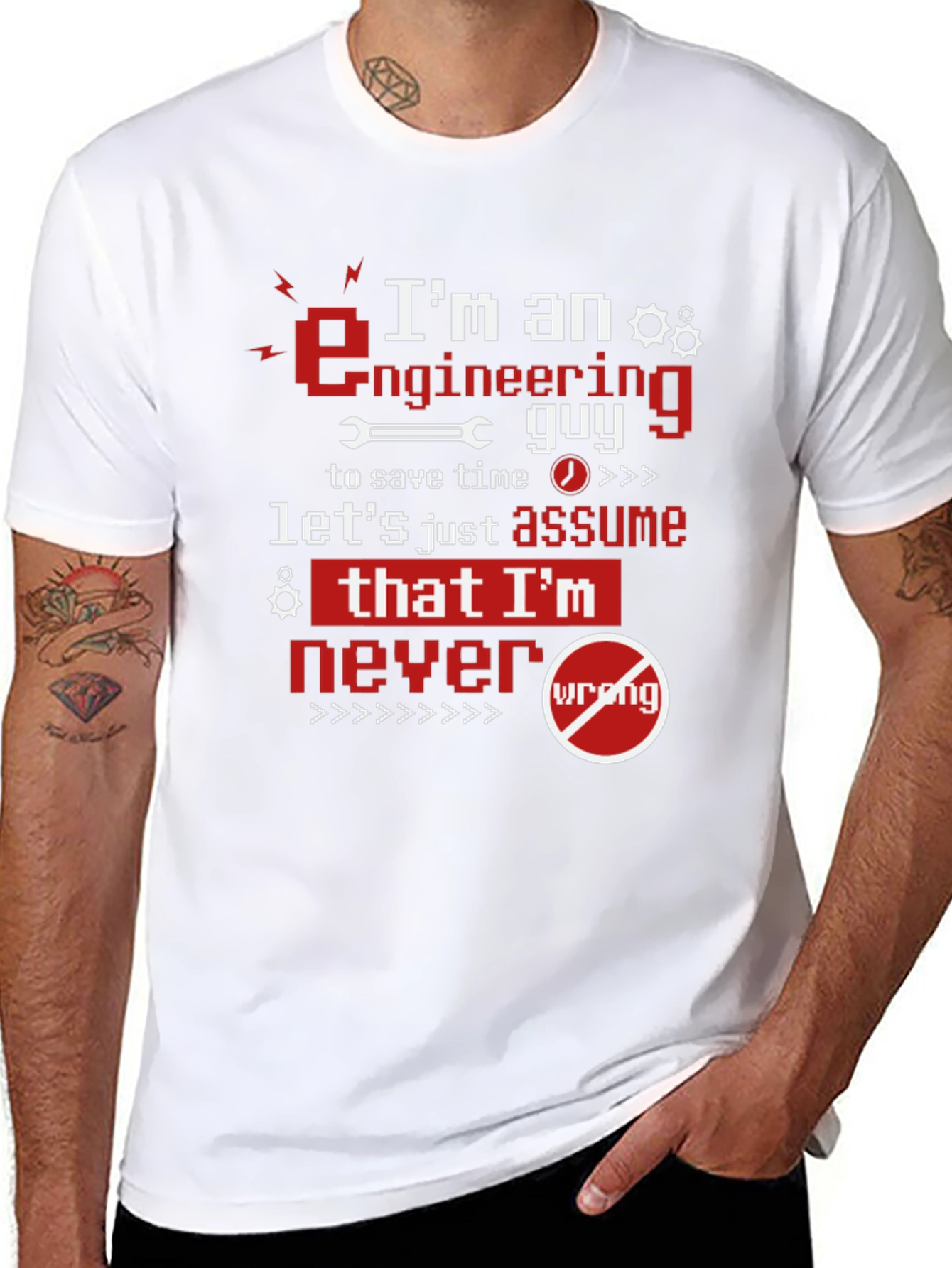 Im An Engineering Guy Graphic Tee